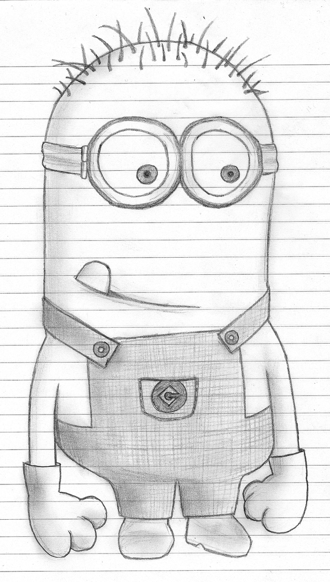 The Culture Cup Round 6 - new but not really improved - Page 16 Despicable_me_minion___drawing_by_n0f4t3-d3507hi