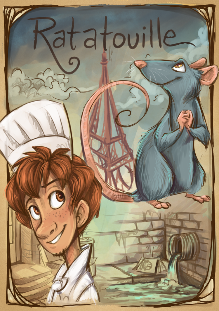 Les fan-arts Disney/Pixar sur le web - Page 3 Ratatouille_by_sharpie91-d4lcgzn