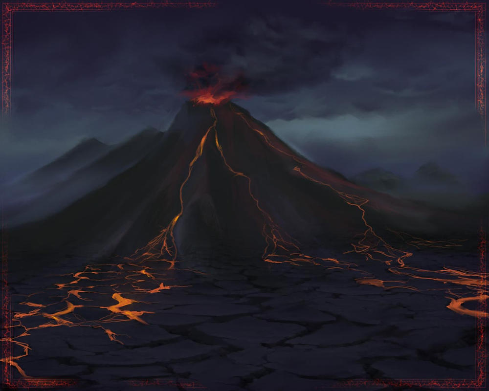 Descripción: Prado de Fuego Volcano_by_maliDM