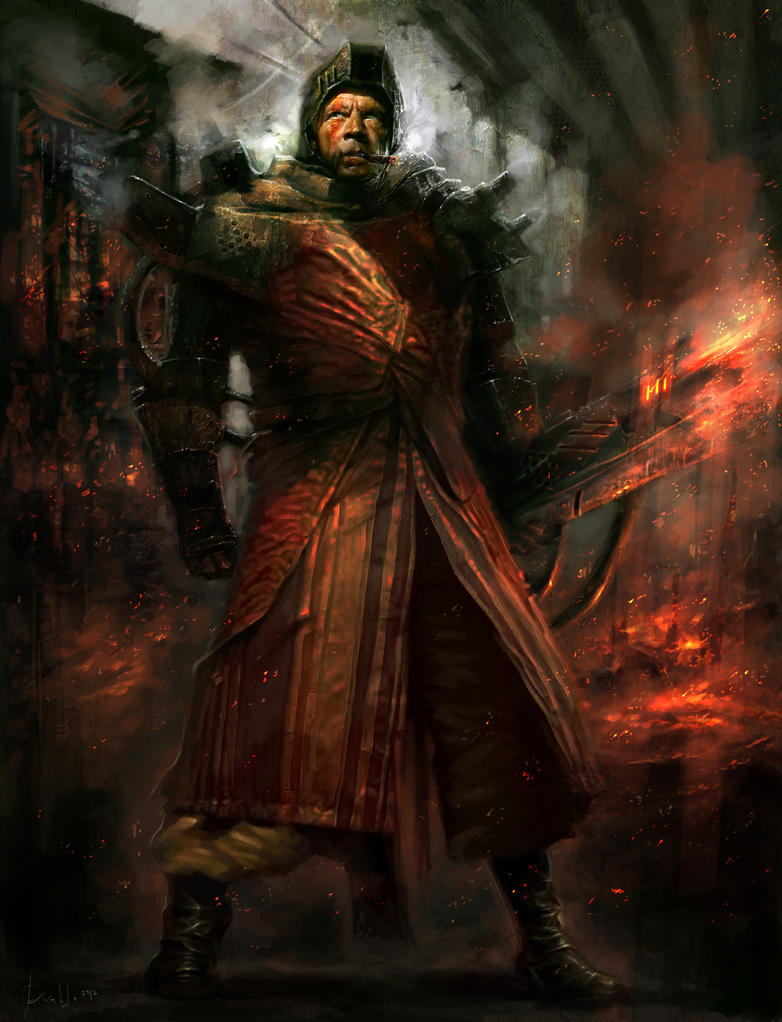 Tropas del Reino de Zhanthé Character_concept___pyromancer_soldier_by_thebastardson-d590w24