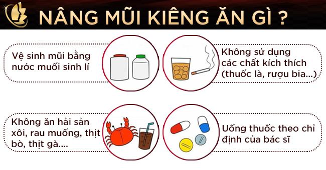  làm sao để chườm đá sau khi nâng mũi đúng cách Nang-mui-nen-kieng-an-nhung-gi