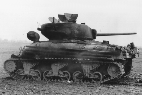 Sherman M4a1 76mm ( italeri, 1/35eme ) Bergerhausen