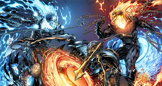 -Los mejores artes de superhroes- Ghost-rider-by-eldelgado