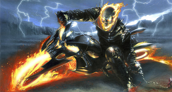 -Los mejores artes de superhroes- Ghost-rider-by-rushredkryptonite