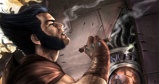 -Los mejores artes de superhroes- X-men-wolverine-by-portohle