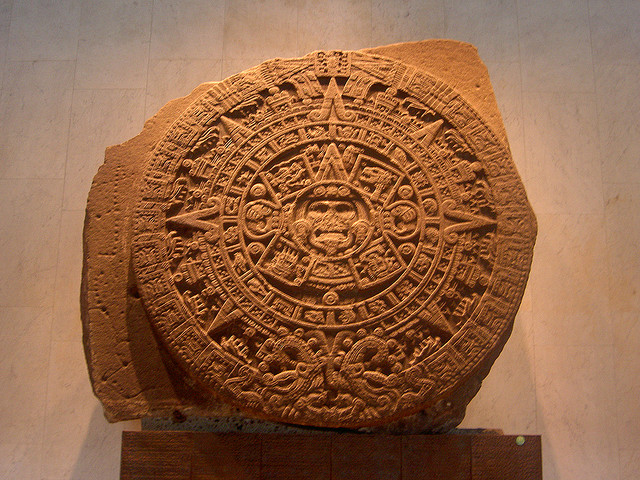 Las predicciones del calendario Maya Calendario-Azteca
