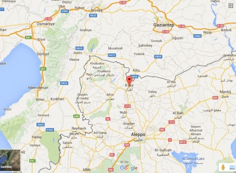 !!! ALERT !!! = Turkish Forces Enter Syria: “May Start Major War Turkey-Syria-Border-Google-Maps-460x338