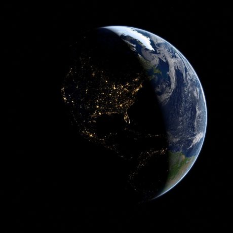 United States AI Solar System (5) World-United-States-At-Night-Public-Domain-460x460