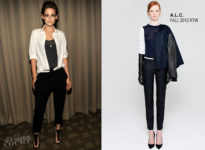 Moda de Kristen en la proyección de On the Road en NY Kristen-stewart-in-balenciaga-alc-otr-ny-screening