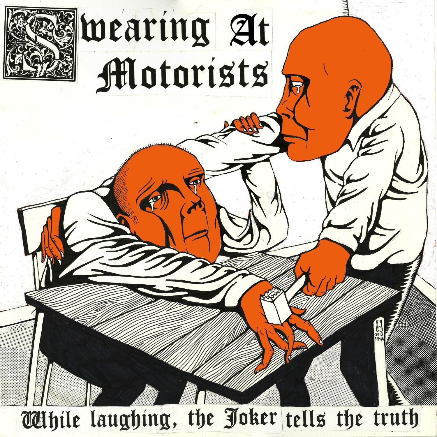 En ce moment, je re-écoute... - Page 17 Swearing-at-motorists-while-laughing-joker-tells-truth