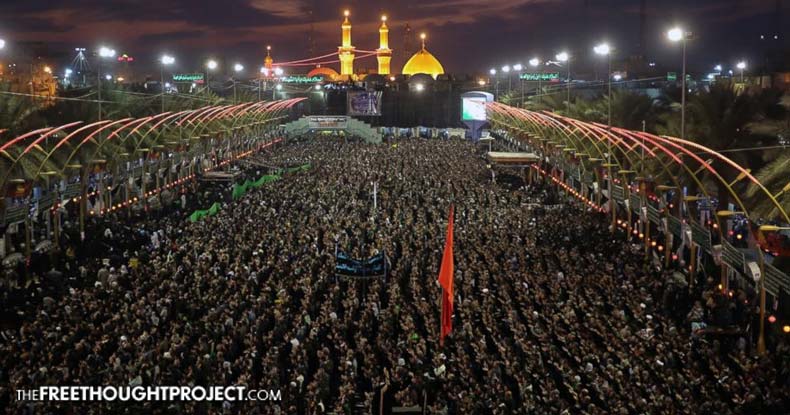 20 Million Muslims March Against ISIS and The Mainstream Media Completely Ignores  Arbaeen