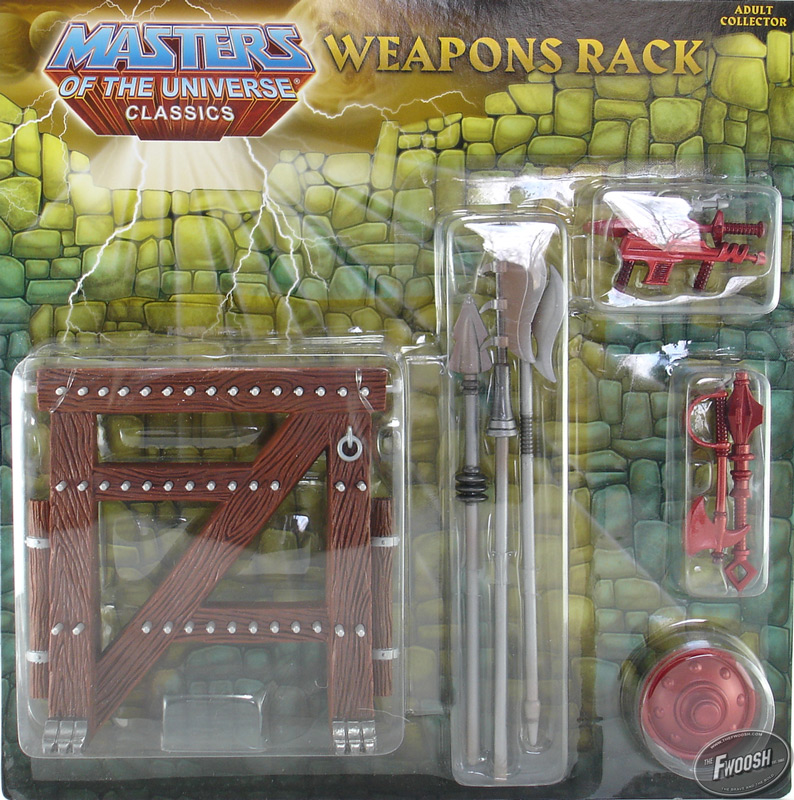 Weapons rack, Weapons pack... Carded2