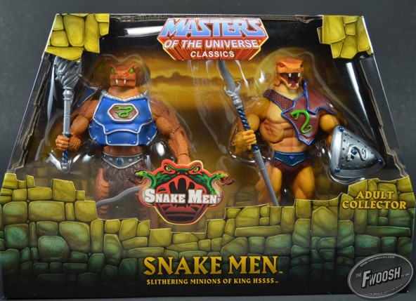 Review de Snake Men de TheFwoosh.com. Snake-men-carded-592x429