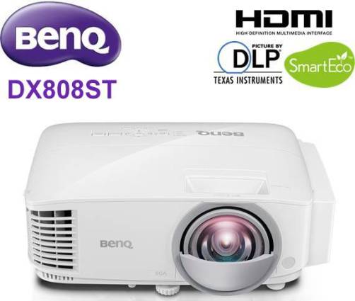 Thiết bị nghe nhìn: Máy chiếu gần BenQ DX808ST chống bụi hiệu quả May-chieu-benq-dx808st