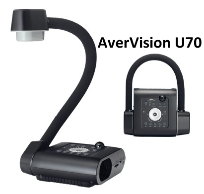 Thiết bị nghe nhìn: Camera vật thể Avervision U70 nhỏ gọn và di động May-chieu-vat-the-avervision-u70-gia-re