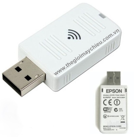 Linh, phụ kiện: Bộ kết nối không dây Epson ELPAP10 truy cập nhanh chóng Usb-wifi-epson-elpap10