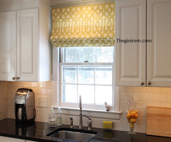 Phong thủy trong không gian bếp Roman-blinds