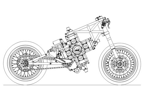 le moteur en croix X4500f