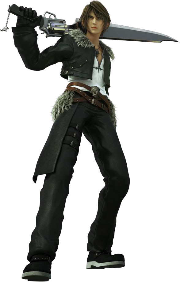 Final fantasy Dissida school Squall-dissidia-render