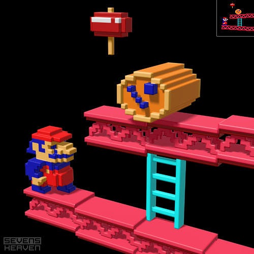 Se viene la conferencia de prensa de Nintendo en el E3 [2011] 3d-pixel-art-voxels_inside-donkey-kong-game