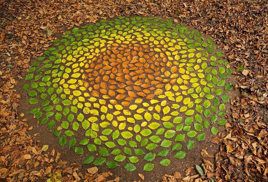 Artist Spends Hours Creating Natural Mandalas, And He’s Hoping You Will Find Them James-Brunt-Nature-Mandalas-