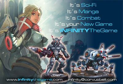 Infinity, Miniature Tabletop Game 546371a