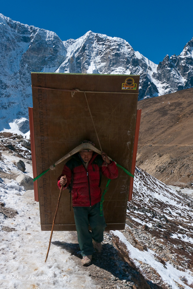 Le riz Sherpa-carrying-plywood-mount-everst-base-camp