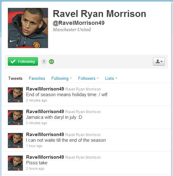 Manchester United Reserves & Academy - Página 10 Ravel-Morrison-twitter