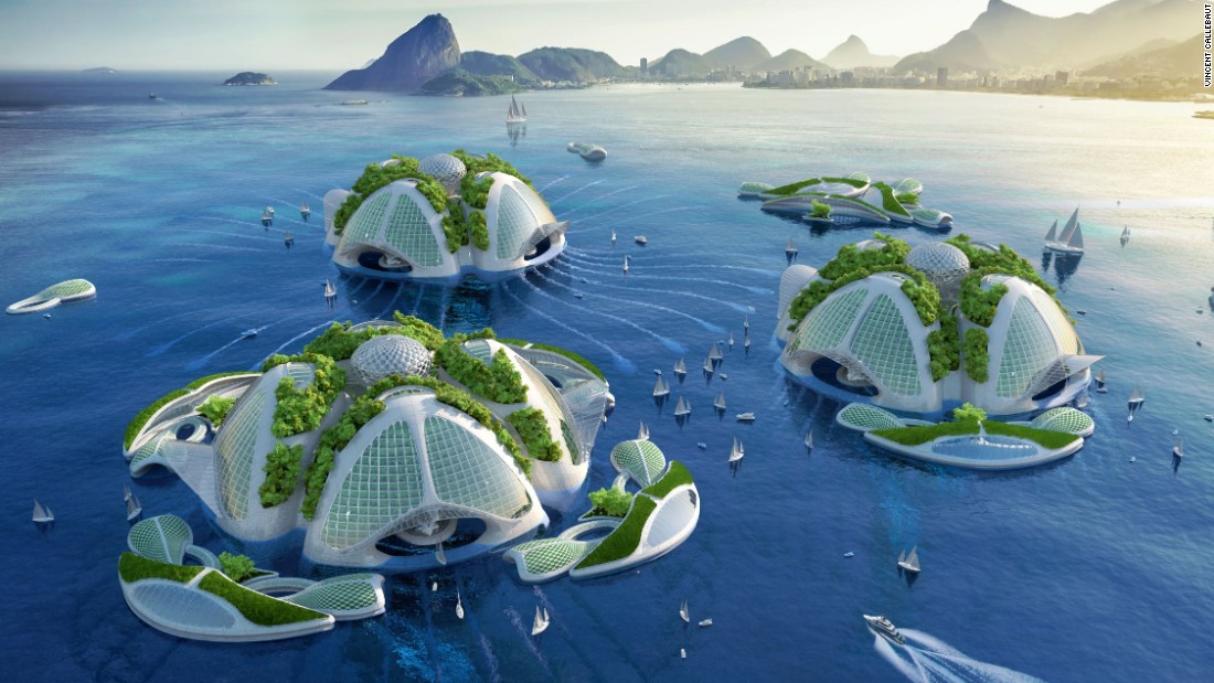 This Architect Designed A Self-Sustaining Underwater Eco-Village 2O