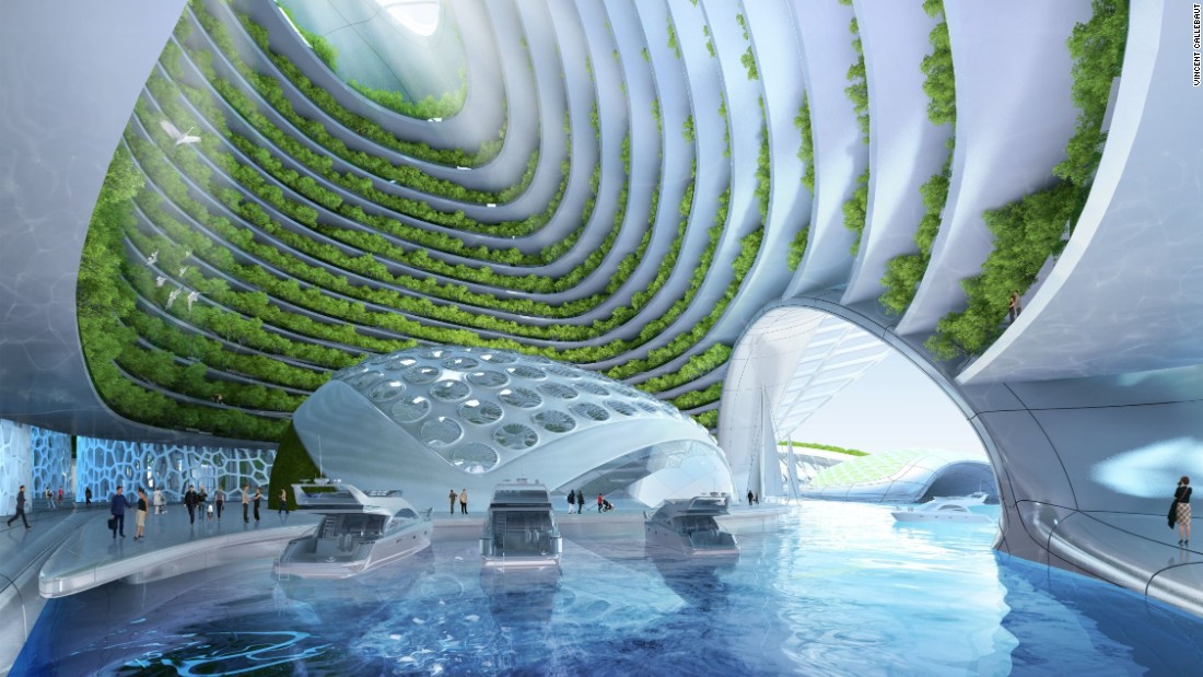 This Architect Designed A Self-Sustaining Underwater Eco-Village 6O