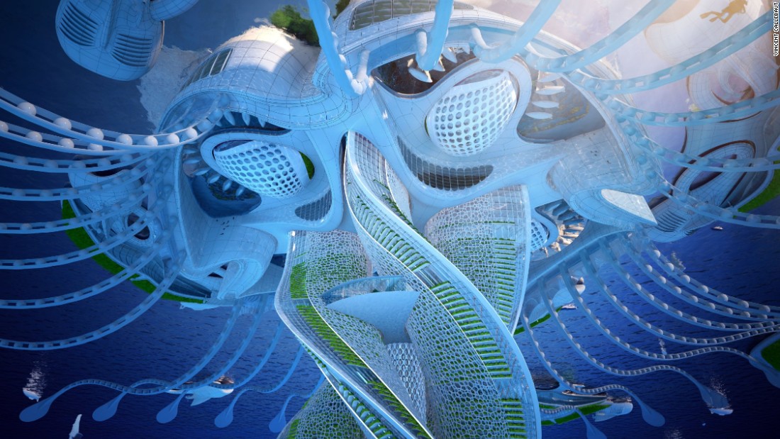 This Architect Designed A Self-Sustaining Underwater Eco-Village 7O