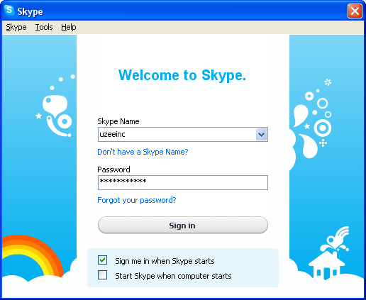 تحميل برنامج المحادثة الرائع Skype 5.6.0.110 Skype-login