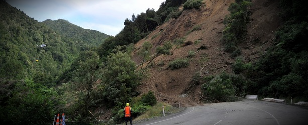 Impactante derrumbe Gorge en Nueva Zelanda Landslide-613x250