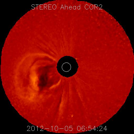 CME dirigida a la Tierra y golpeara nuestro campo magnetico 08 de Octubre ALERTA GEOMAGNETICA Oct5_2012_cme