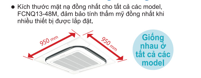 Điều hòa âm trần Daikin 1 chiều FCNQ48MV1 công suất 5 ngựa Gas R410a – Sản xuất tại Thái Lan Mat_na_vuong_dong_nhat(1)