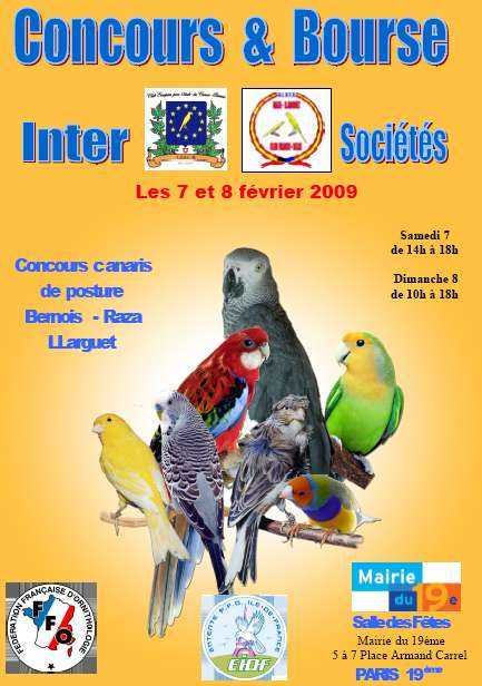 CONCOURS - EXPO - BOURSE - MAIRIE PARIS 19ième - 7-8 FEVRIER 2009 BOURSE%20MAIRIE%20PARIS%2019