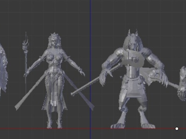 APORTE MODELOS 3D DE EL JUEGO "SMITE"  SmiteGodsA_preview_featured