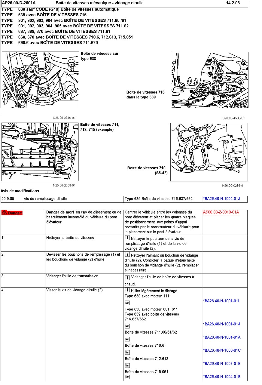 [W639] Vidange Boite à Vitesse Viano W638_W639_vidange_boite-01