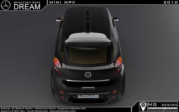 Mercedes-Benz Dream Mini MPV Concept (2010) Mercedes-Benz-Dream-Mini-MP-10