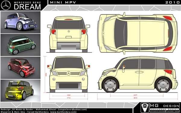 Mercedes-Benz Dream Mini MPV Concept (2010) Mercedes-Benz-Dream-Mini-MP-14