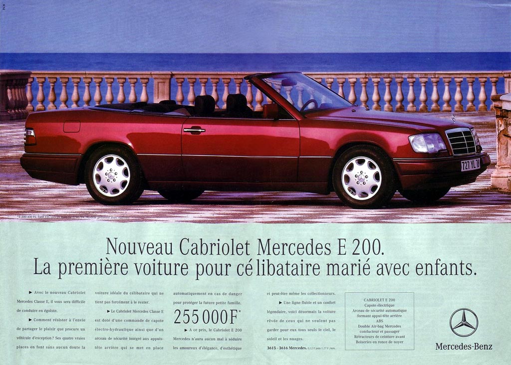 [Photos] Publicité Mercedes-Benz - tous modèles   Pub124cab