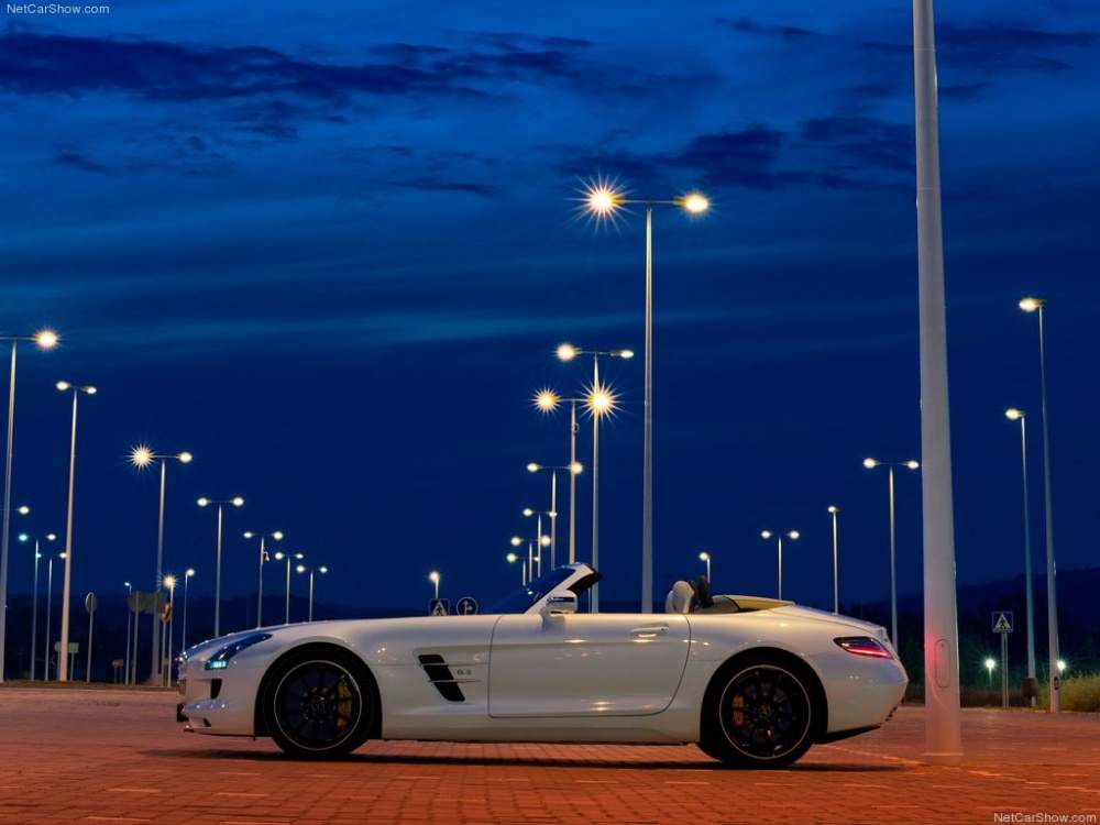[Photos] La Mercedes SLS Cabriolet pour le plaisir des yeux ... SLS_Roadster-26