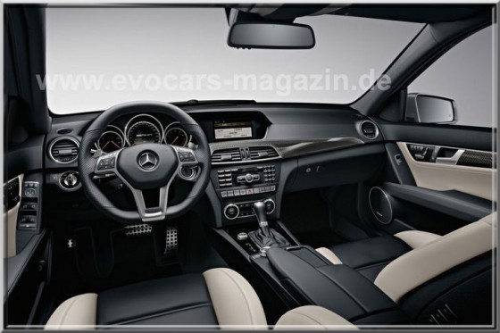 La nouvelle Classe C restylée MB-C63-AMG-2012.2-560x373