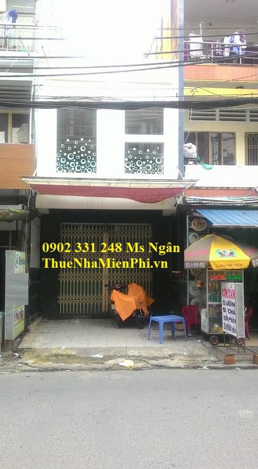  Nhà cho thuê nguyên căn mặt tiền, Đường: Sư Vạn Hanh, P. 12, Q. 10. 489q.10_1