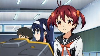 Image Stitches and Pic Dump of Vividred Operation Episode 3! Now with Saegusa nakedness and ecchi. D177bb233940530