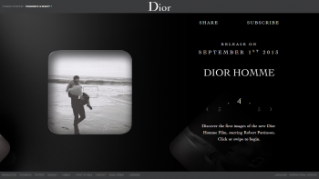 28 Agosto- Nuevas fotos y preview de Rob en la Web de Dior! 7907c4272382022