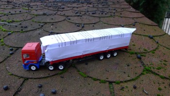 DAF 95 Sattelzug Garagentransport von Siku 3425 B23de3288616304