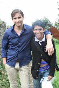 Fotos de Peter Facinelli con fans en el set Gallows Hill (COLOMBIA) 74b48a212053955