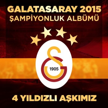 Galatasaray 2015 Şampiyonluk Albümü (4 Yıldızlı Aşkımız)(2015) M4a Single Albüm İndir B9d52a413411673