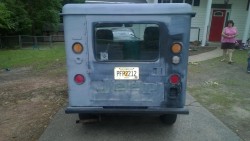 Some guys wives buy Coach Purses, Jewelry and Shoes....Mine buys an old postal jeep!  She's a keeper! 69efed324248874
